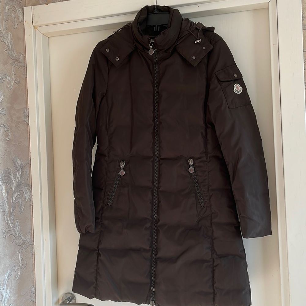MONCLER coat with removable hood